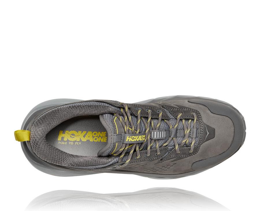 Hoka One One Kaha Låga Gore-Tex Trailskor Herr - Grå - SNVFX-5134